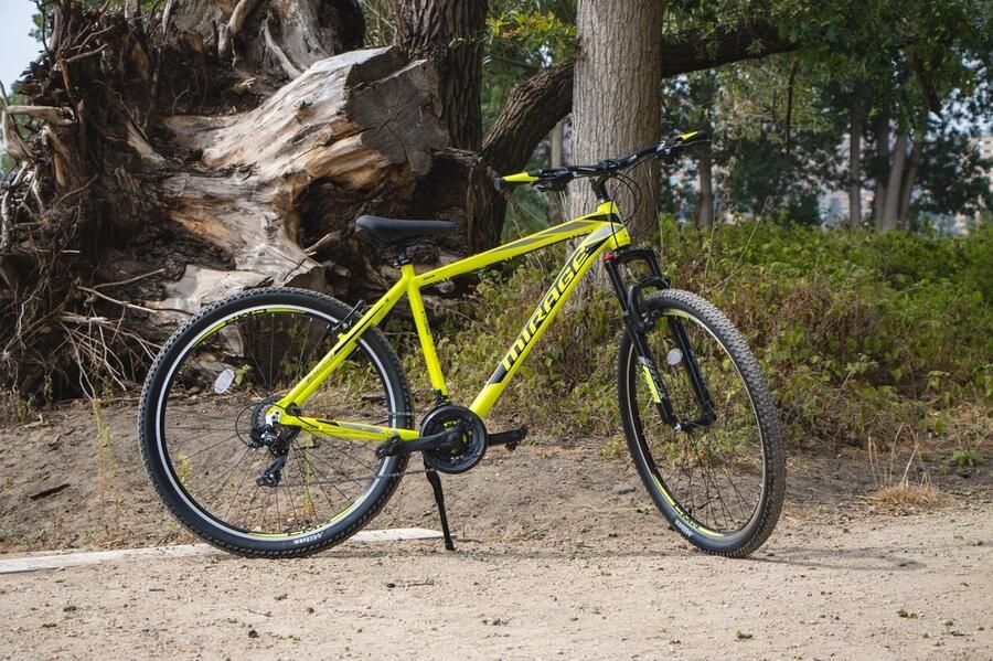 Umit Mirage Oversized MTB 29 Inch 50 cm Unisex 21V V Brakes Antraciet Wit