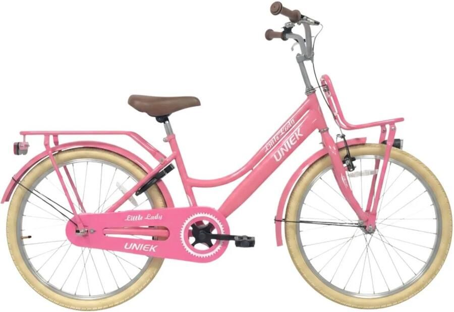 Uniek Kinderfiets Fungirl 22'' 1N Roze