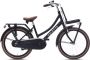 VALETTA Cargo Transportfiets Meisjesfiets 20 inch Mat Zwart - Thumbnail 1