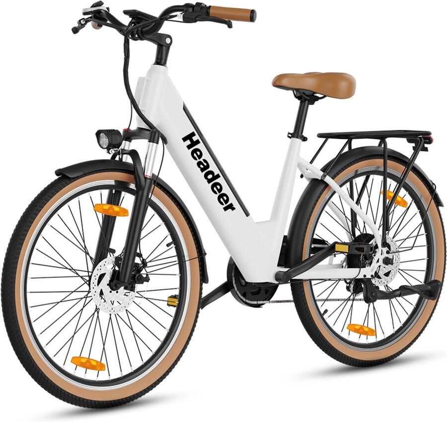 Vankel Elektrische Fiets 26 Inch – E-bike & – Lage Instap – 648Wh Accu – Tot 120 km Bereik – 250W Achterwielmotor – Shi o 7 Versnellingen