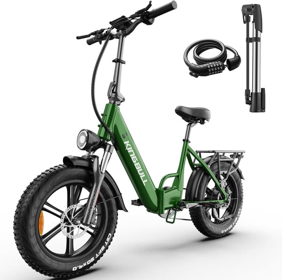 Maxtron Literider 2.0 Opvouwbare Elektrische Fiets–648Wh Accu–20×4.0 Inch Fatbike Banden–Actieradius tot 90 km–Voor- en Achter Hydraulische Schijfrem –MOZO Aluminium Verende Voorvork met Lock-out– Elektrische Stadsfiets –Max. Belasting 180 kg–Groen