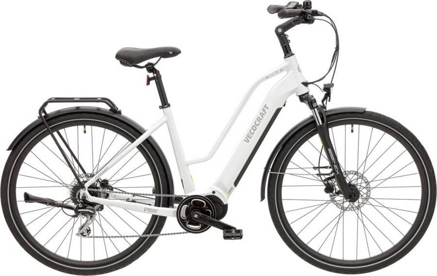 Vecocraft Aura midmotor e bike 8 sp wit