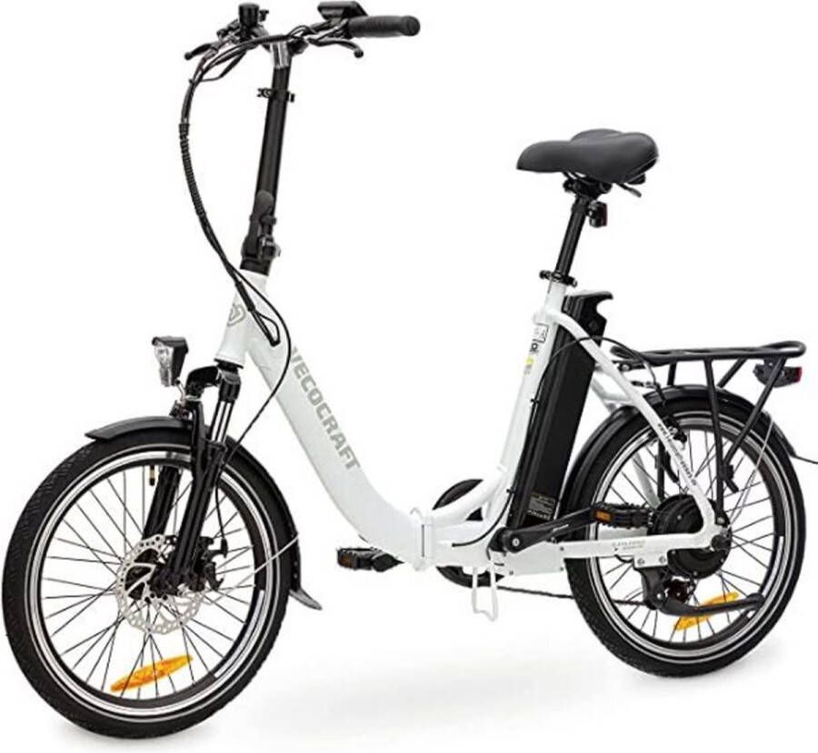 Vecocraft E-Pax elektrische vouwfiets 7sp wit 13 Ah