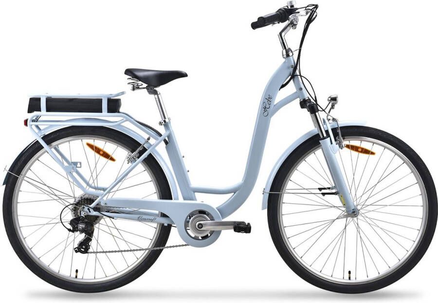 Vecocraft Hebe elektrische damesfiets 7 sp 10Ah blauw