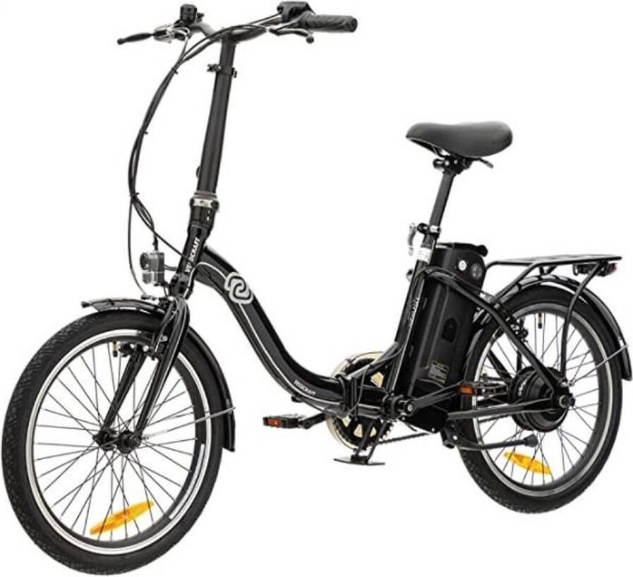 Vecocraft Nemesis elektrische vouwfiets zwart 13 Ah