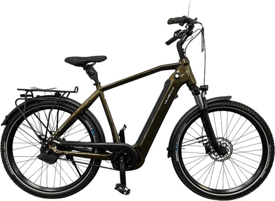 Velo de Ville SEB 990 Smart Range Elektrische Stadsfiets Enviolo Automatiq Pro Riemaandrijving Bosch CX Middenmotor 750Wh Accu