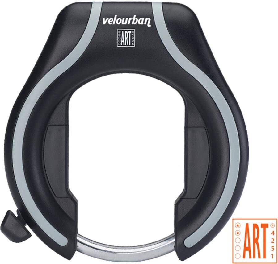 Velo Urban Velourban VU826 ART 2 Framslot – Veiligheidsniveau 12 Staal + Kunststof 0 18 kg Voor stadsfietsen & e-bikes