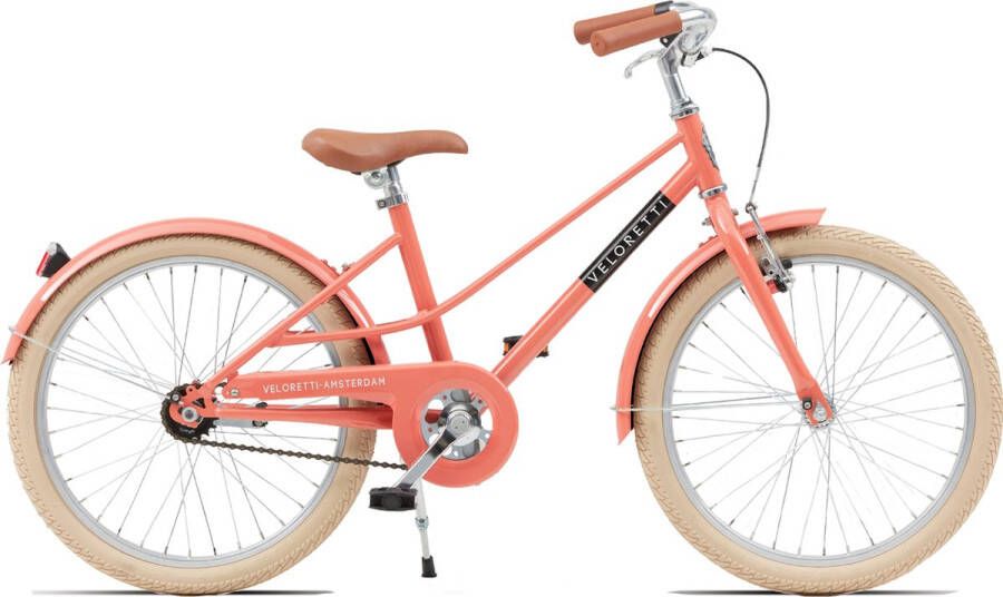 Veloretti Junior Kinderfiets 20 inch Roze 5-8 jaar