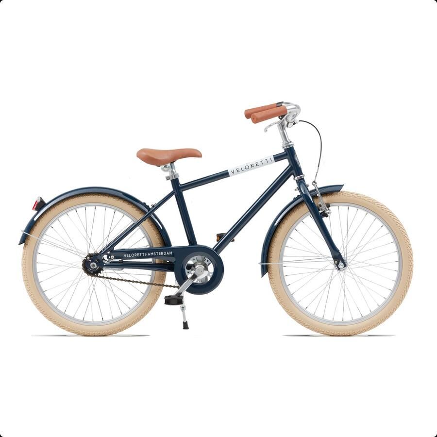 Veloretti Junior Kinderfiets 20 Inch Donker blauw 5-8 jaar