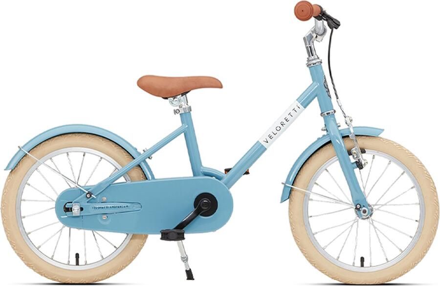 Veloretti Maxi Kinderfiets 16 inch Lichtblauw Kids 3-6 jaar