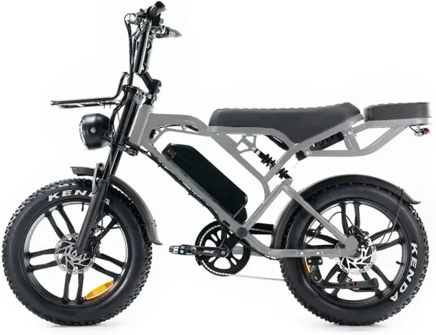 Veloride™ Veloride ™ Fatbike V20 PRO Legaal Hydraulische rem 250W Nardo Grey Rijklaar geleverd