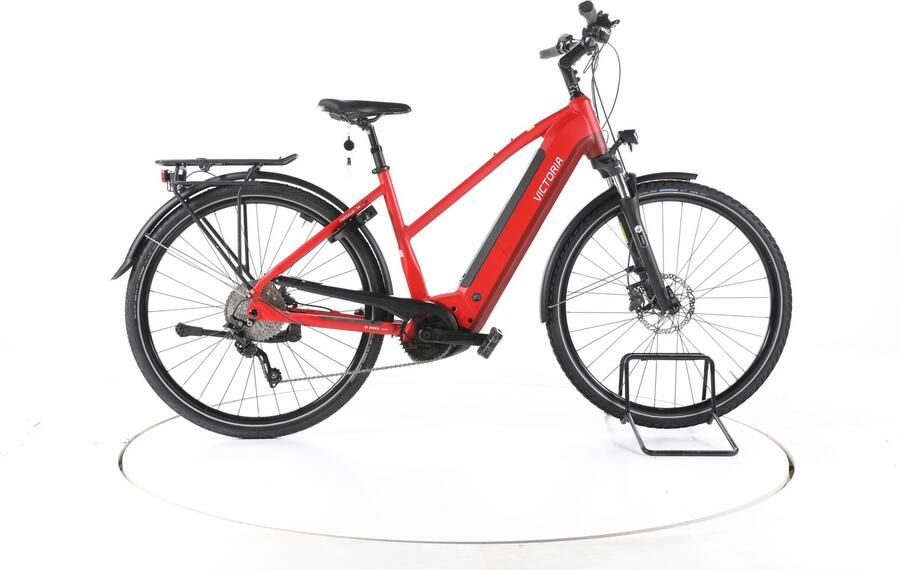 Victoria Tresalo 14 Elektrische trekkingfiets Bosch Accu 625Wh 28 2023 rood Pro