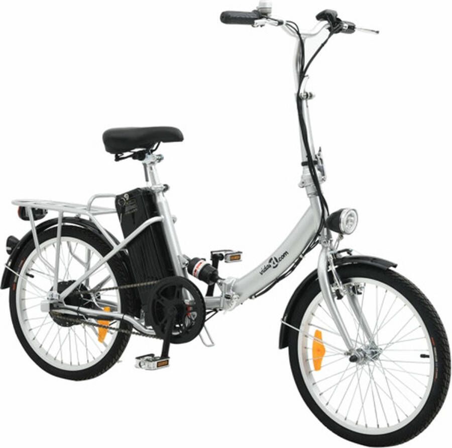 vidaXL Elektrische fiets inklapbaar met Li-ion-accu aluminiumlegering