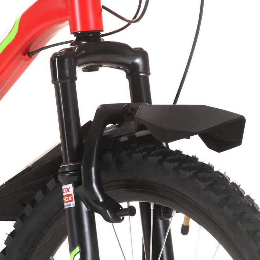 VidaXL Mountainbike 21 versnellingen 26 inch wielen 42 cm rood