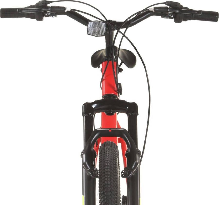 vidaXL Mountainbike 21 versnellingen 27 5 inch wielen 38 cm frame rood