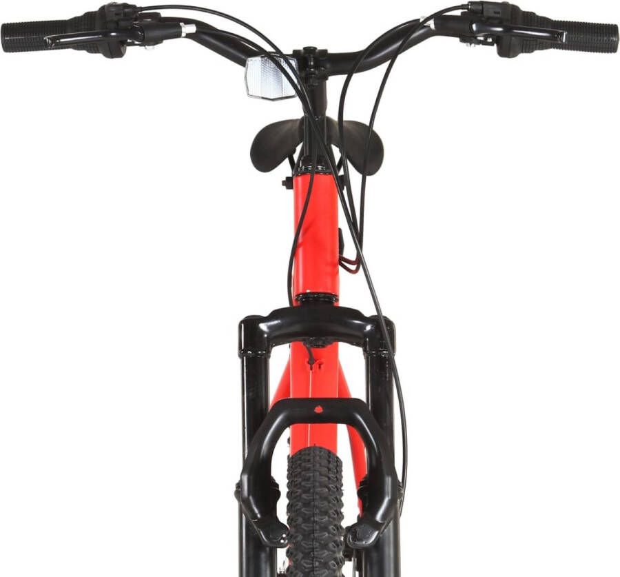 VidaXL Mountainbike 21 versnellingen 29 inch wielen 53 cm frame rood