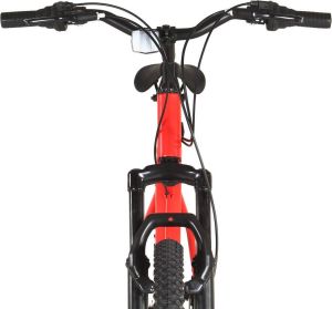 VidaXL Mountainbike 21 versnellingen 29 inch wielen 53 cm frame rood