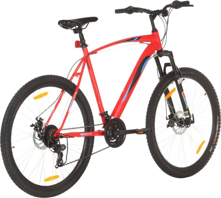 vidaXL Mountainbike 21 versnellingen 29 inch wielen 53 cm frame rood