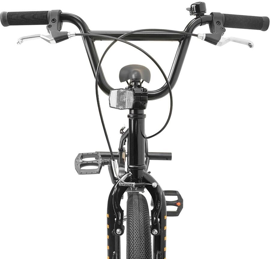 VidaXL BMX Fiets 16 Inch voor 5-8 jaar oud Zwart