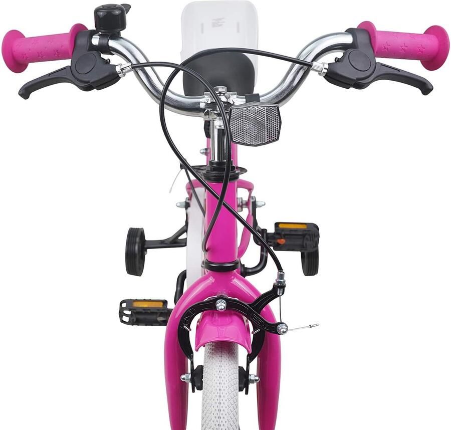 VidaXL Kinderfiets 12 Inch voor 2-4 jaar oud Roze