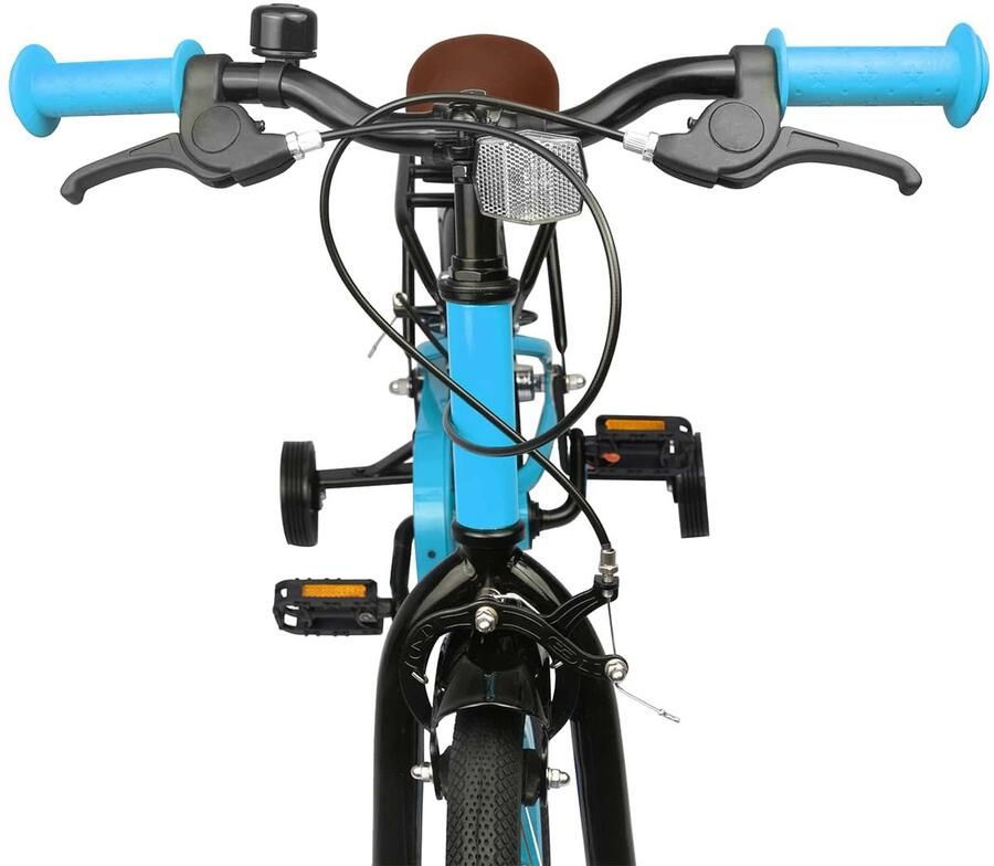 VidaXL Kinderfiets 14 Inch voor 3-5 jaar oud Lichtblauw