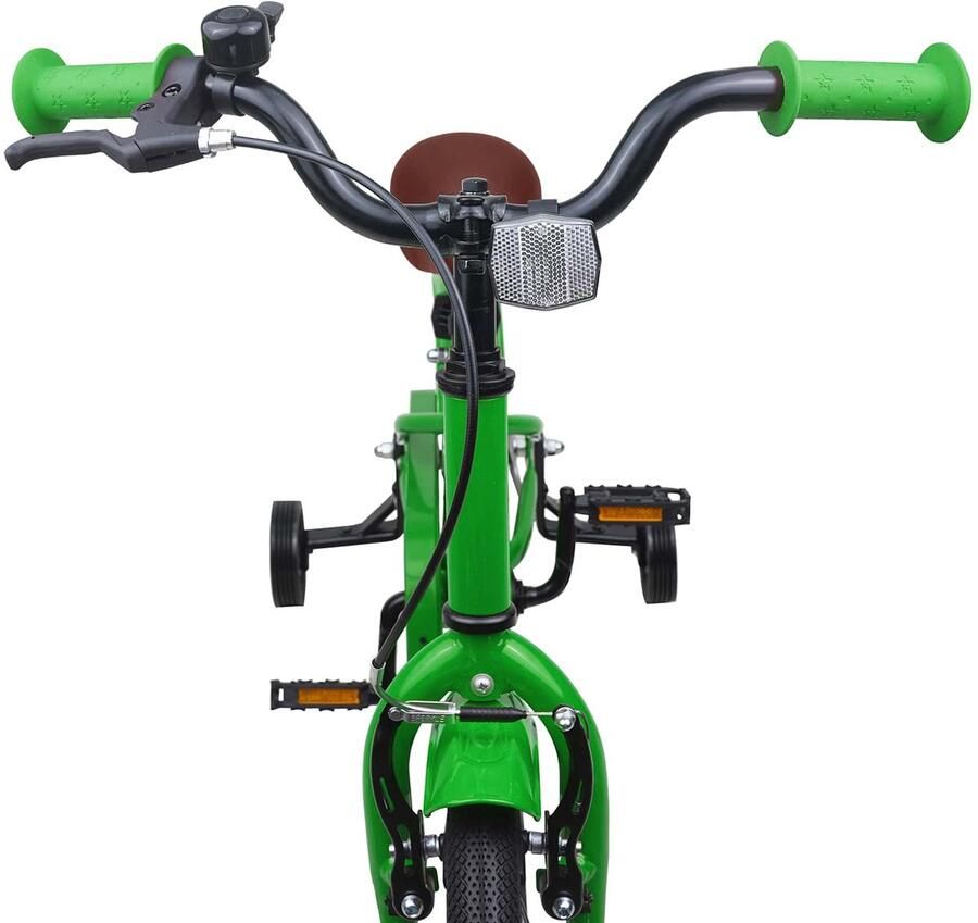 VidaXL Kinderfiets 16 Inch voor 4-6 jaar oud Groen