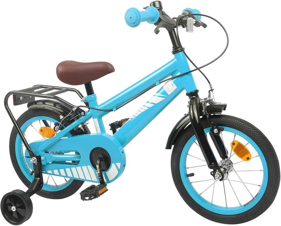 VidaXL Kinderfiets 16 Inch voor 4-6 jaar oud Lichtblauw