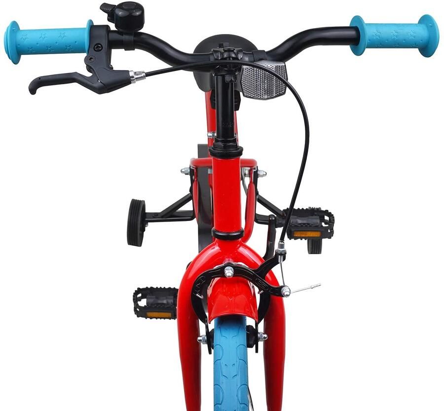 VidaXL Kinderfiets 16 Inch voor 4-6 jaar oud Rood
