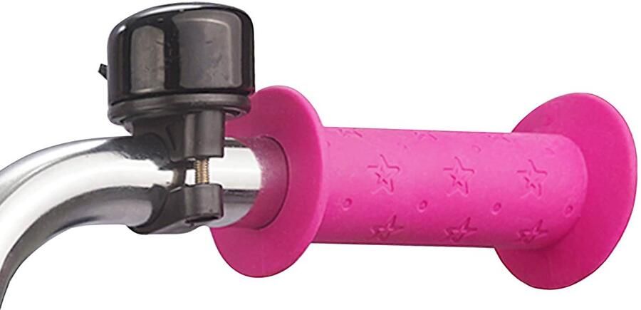 VidaXL Kinderfiets 18 Inch voor 5-7 jaar oud Donkerroze