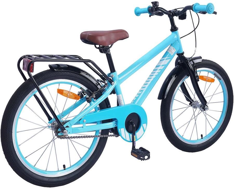 VidaXL Kinderfiets 20 Inch voor 6-11 jaar oud Lichtblauw