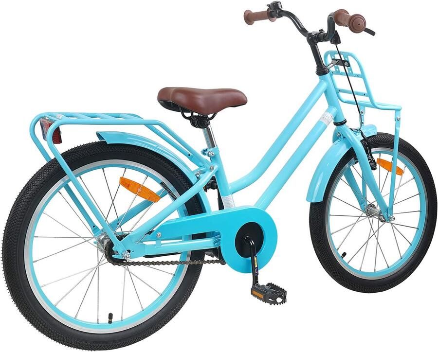 VidaXL Kinderfiets 20 Inch voor 6-11 jaar oud Lichtblauw