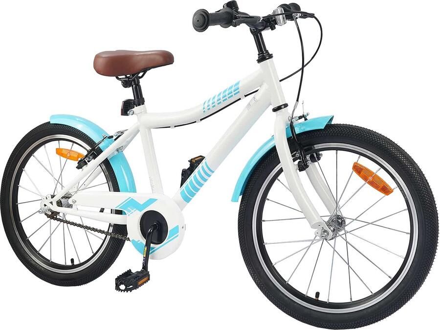 VidaXL Kinderfiets 20 Inch voor 6-11 jaar oud Lichtblauw - Foto 2