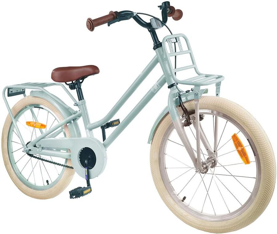 VidaXL Kinderfiets 20 Inch voor 6-11 jaar oud Lichtgroen - Foto 2