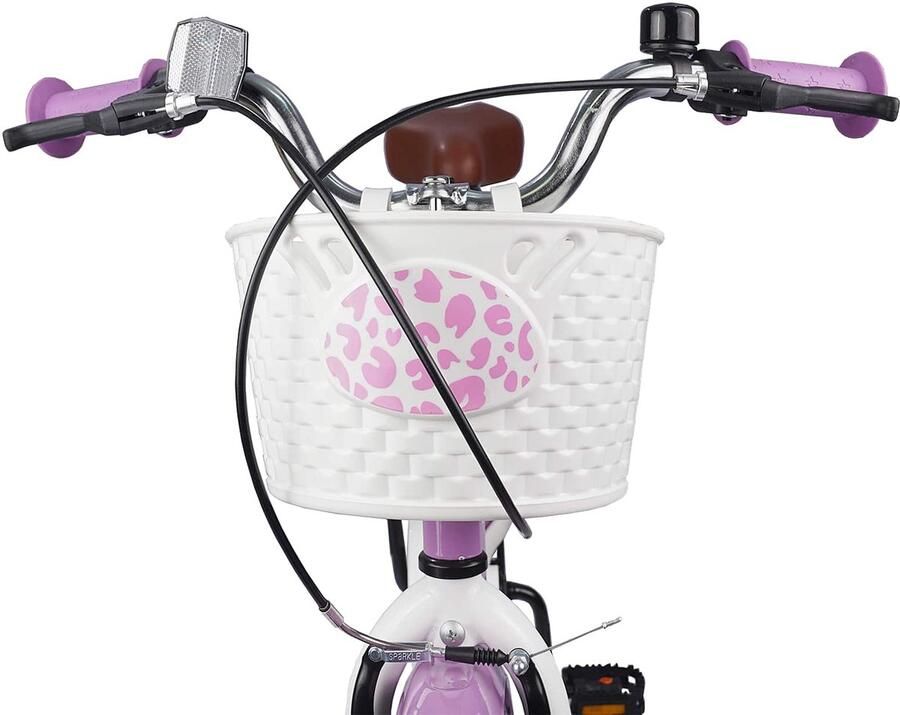 VidaXL Kinderfiets 20 Inch voor 6-11 jaar oud Paars