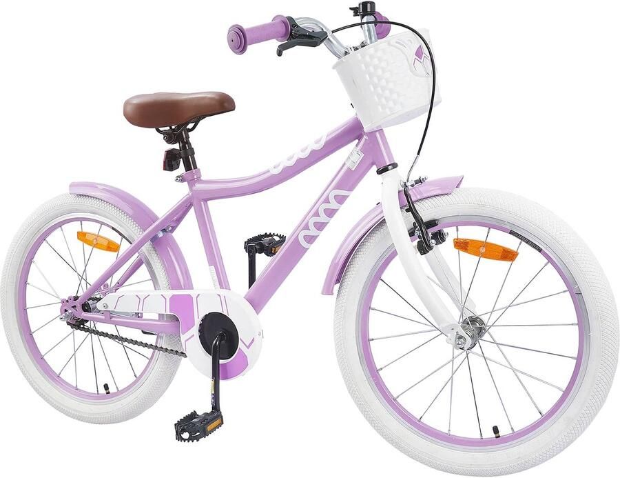 VidaXL Kinderfiets 20 Inch voor 6-11 jaar oud Paars - Foto 3