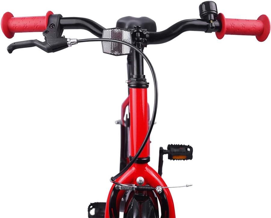 VidaXL Kinderfiets 20 Inch voor 6-11 jaar oud Rood