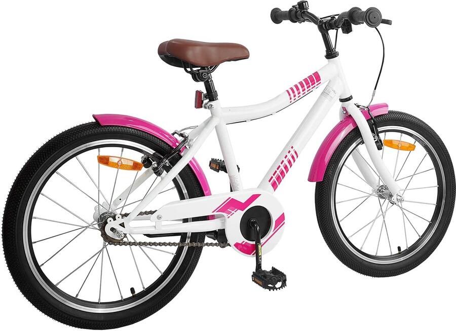 VidaXL Kinderfiets 24 Inch voor 8-12 jaar oud Roze - Foto 3