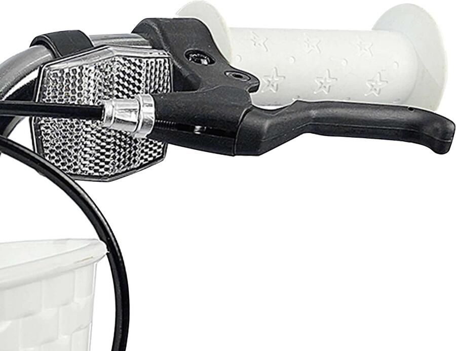 VidaXL Kinderfiets 20 Inch voor 6-11 jaar oud Wit - Foto 2