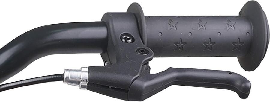 VidaXL Kinderfiets 18 Inch voor 5-7 jaar oud Blauw wit