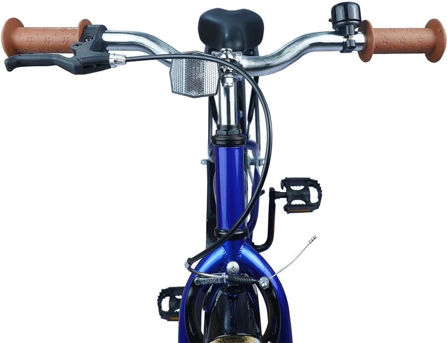 VidaXL Kinderfiets 24 Inch voor 8-12 jaar oud Donkerblauw