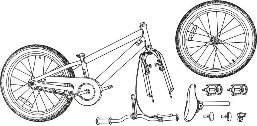 VidaXL Mountainbike 20 Inch 6-Speed voor 5-8 jaar oud Groen
