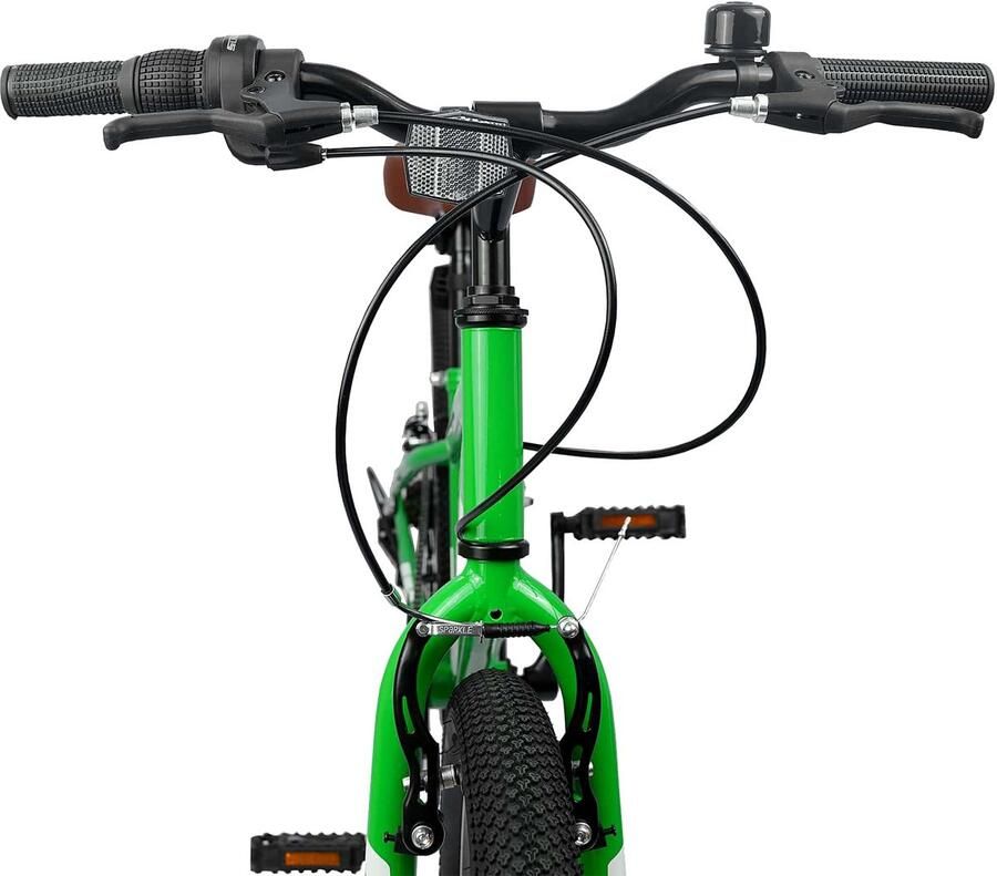 VidaXL Mountainbike 24 Inch 6-Speed voor 8-12 jaar oud Groen