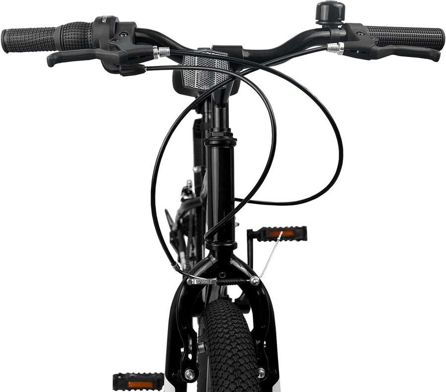 VidaXL Mountainbike 24 Inch 6-Speed voor 8-12 jaar oud Zwart