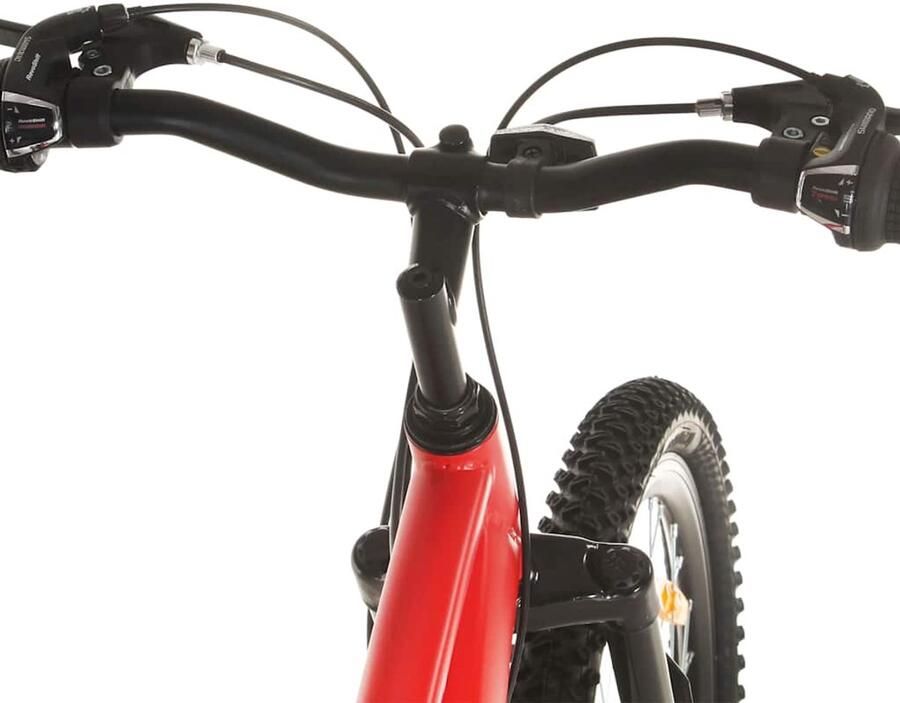 VidaXL Mountainbike Mountainbikes Fiets Fietsen Mountainbike 21 versnellingen 29 inch wielen 53 cm frame rood - Foto 1