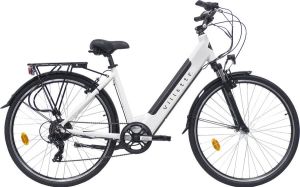 Villette l' Amant Eco elektrische damesfiets 7sp 10 4 Ah geïntegreerde accu wit
