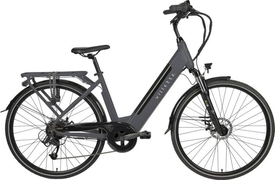 Villette L' Amant elektrische damesfiets 13Ah 7sp 28 inch dark grey