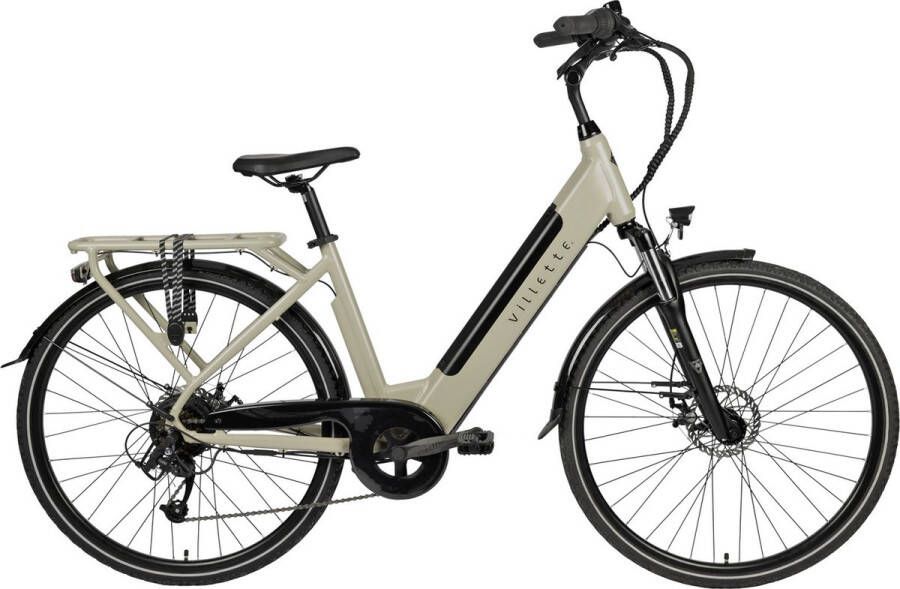 Villette L' Amant elektrische damesfiets 13Ah 7sp 28 inch Greige