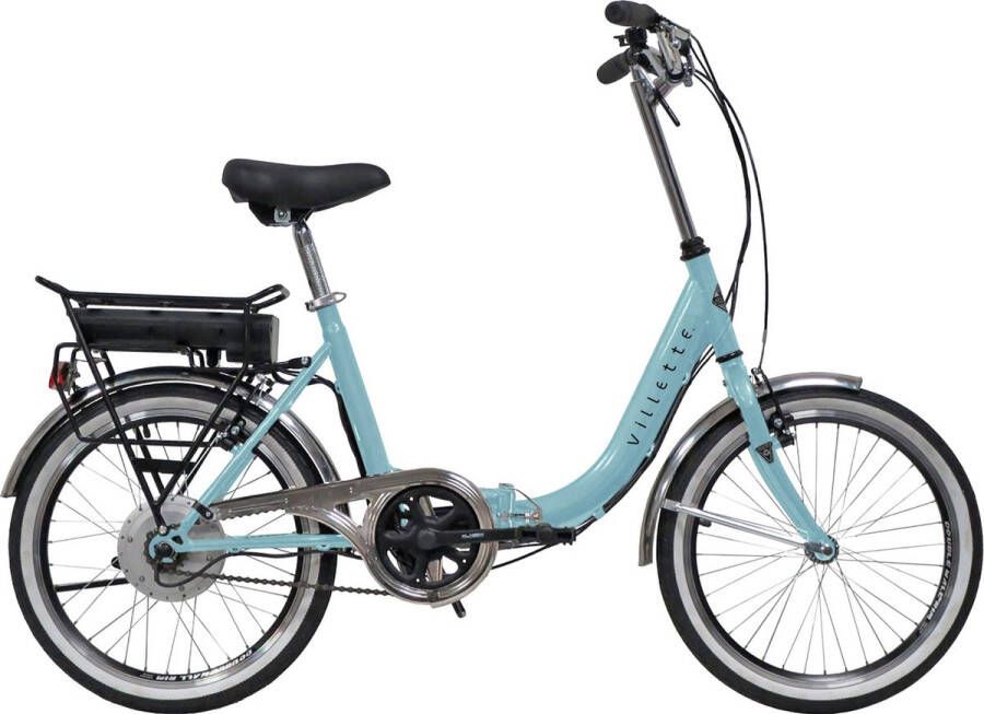 Villette Le Balade elektrische vouwfiets 1 speed blauw