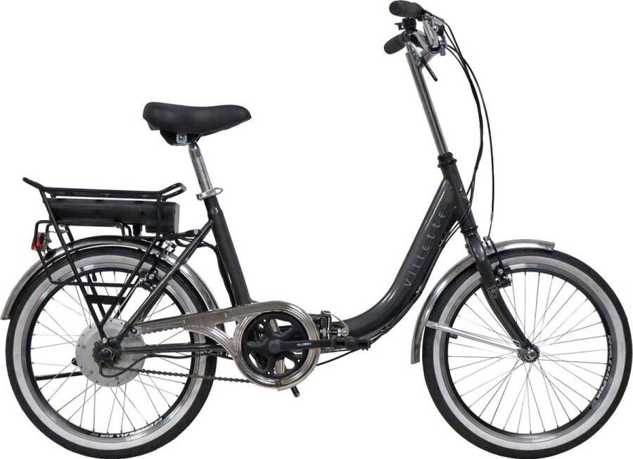 Villette le Balade Orus elektrische vouwfiets 1 speed grijs