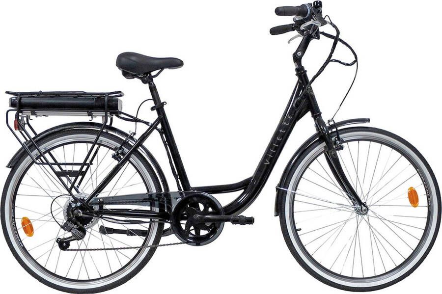Villette le Debutant elektrische fiets 26 inch 6 versnellingen zwart